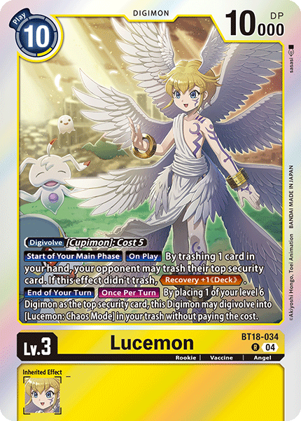 Lucemon, BT18-034