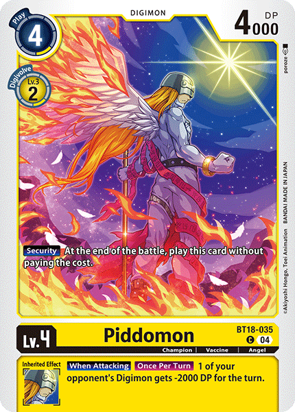 Piddomon, BT18-035