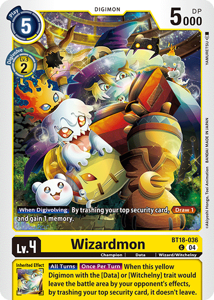 Wizardmon, BT18-036