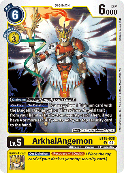 ArkhaiAngemon, BT18-038