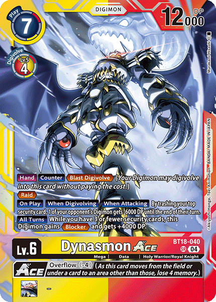Dynasmon ACE, BT18-040