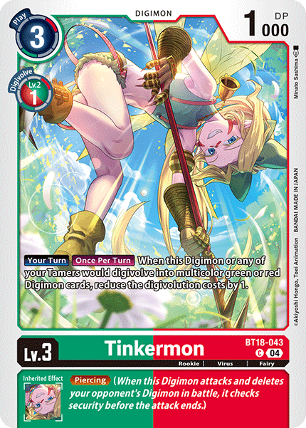 Tinkermon, BT18-043