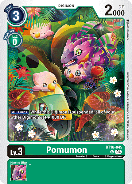 Pomumon, BT18-045