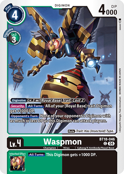Waspmon, BT18-046