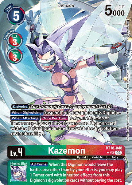 Kazemon, BT18-048-p1