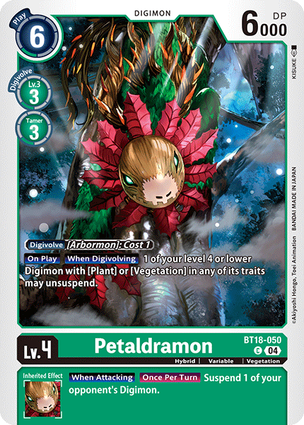 Petaldramon, BT18-050