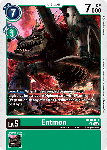 Entmon, BT18-051