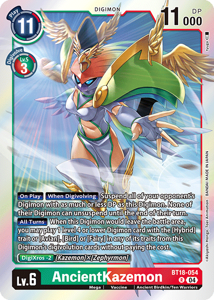 AncientKazemon, BT18-054