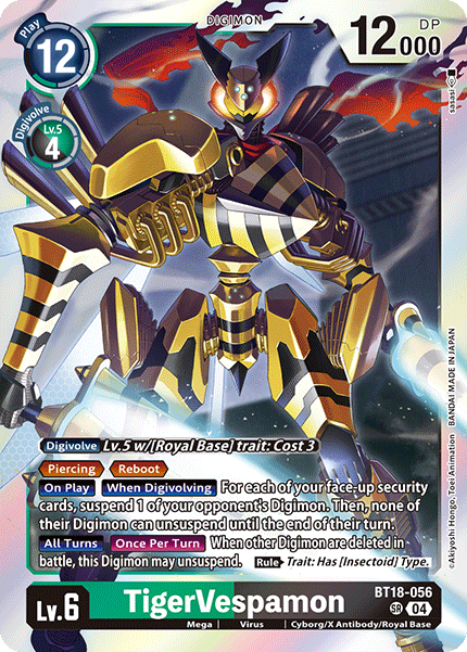 TigerVespamon, BT18-056