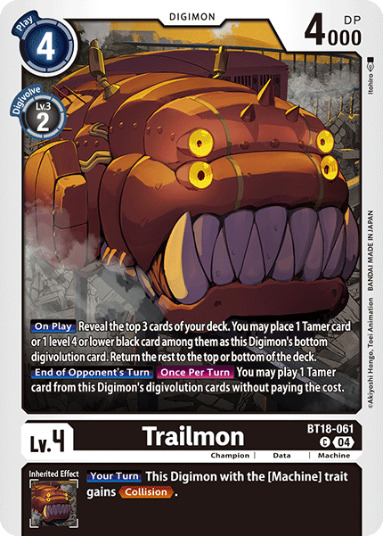 Trailmon, BT18-061