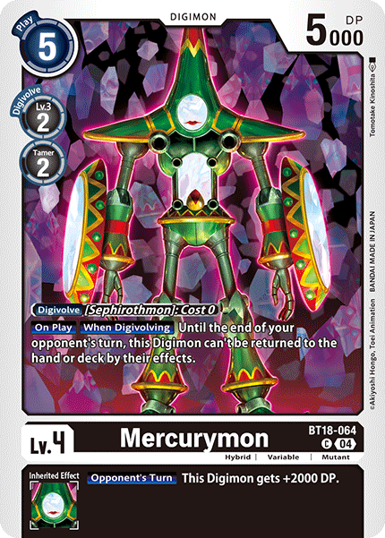 Mercurymon, BT18-064