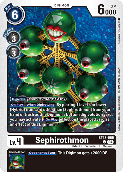 Sephirothmon, BT18-066