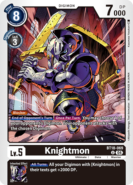 Knightmon, BT18-069