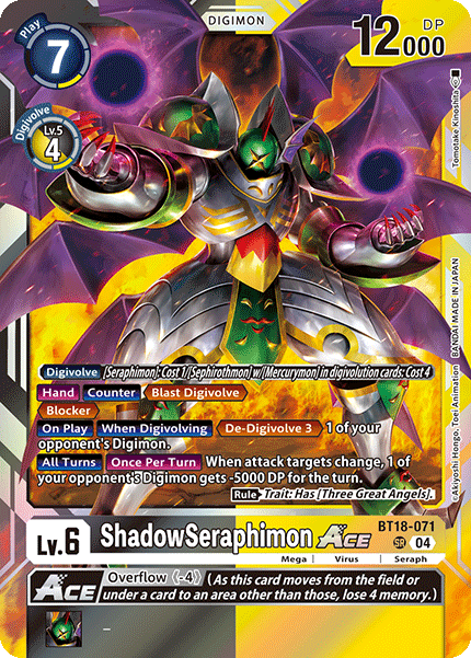 ShadowSeraphimon ACE, BT18-071