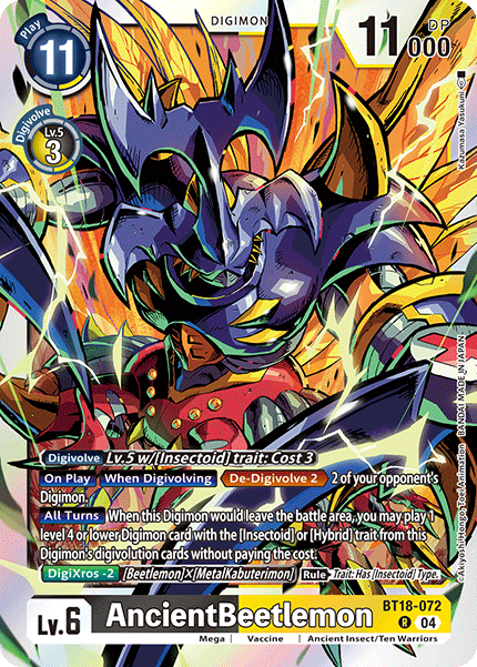 AncientBeetlemon, BT18-072