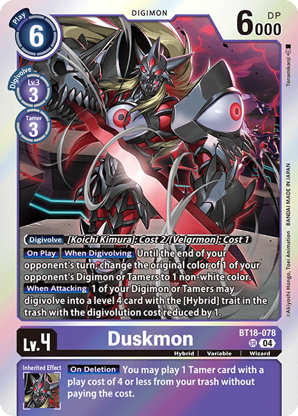 Duskmon, BT18-078