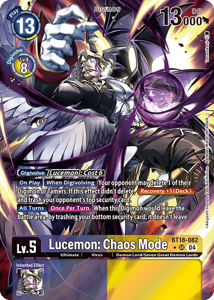 Lucemon: Chaos Mode, BT18-082-p1
