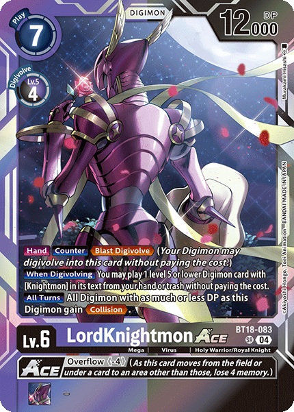 LordKnightmon ACE, BT18-083