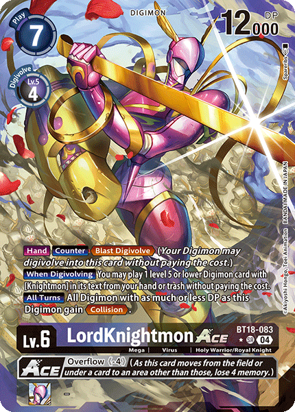 LordKnightmon ACE, BT18-083-p1