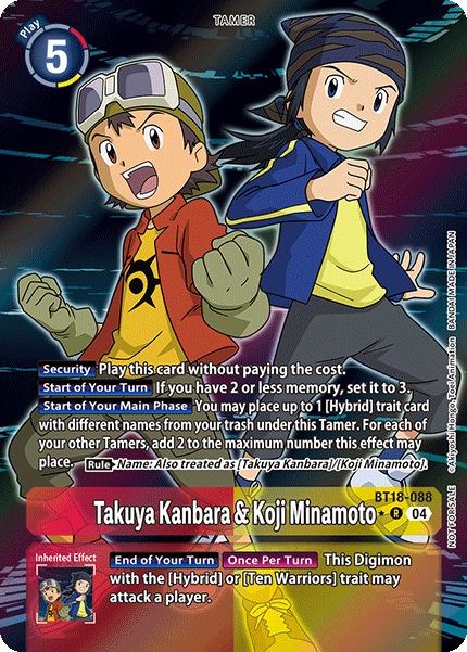 Takuya Kanbara & Koji Minamoto
, BT18-088-p1