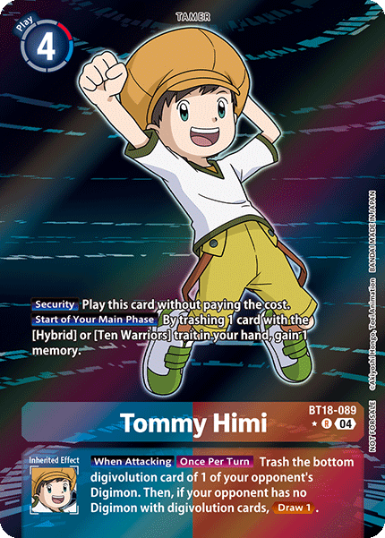 Tommy Himi, BT18-089-p1