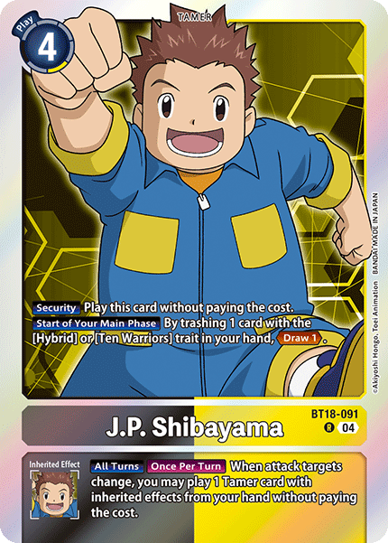 J.P. Shibayama, BT18-091