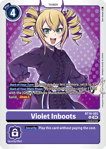 Violet Inboots, BT18-093