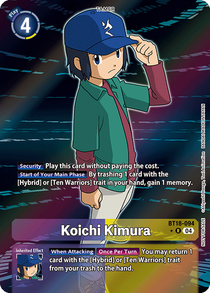 Koichi Kimura, BT18-094-p1