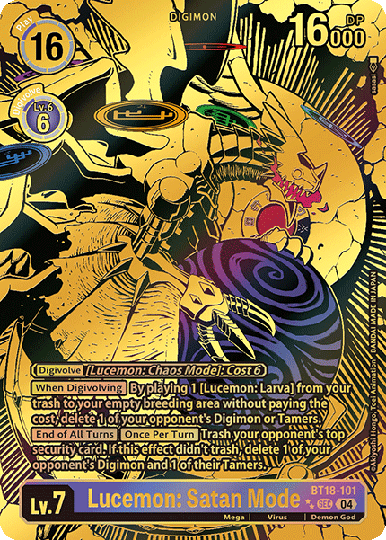 Lucemon: Satan Mode, BT18-101-p2