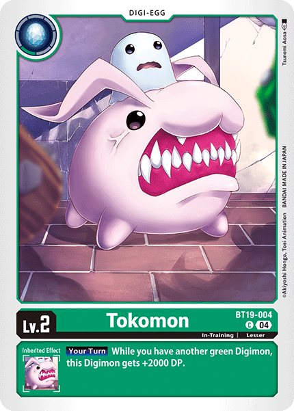 Tokomon, BT19-004