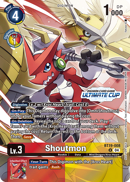 Shoutmon, BT19-008-p1