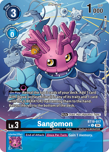Sangomon, BT19-017-p1