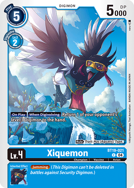Xiquemon, BT19-021