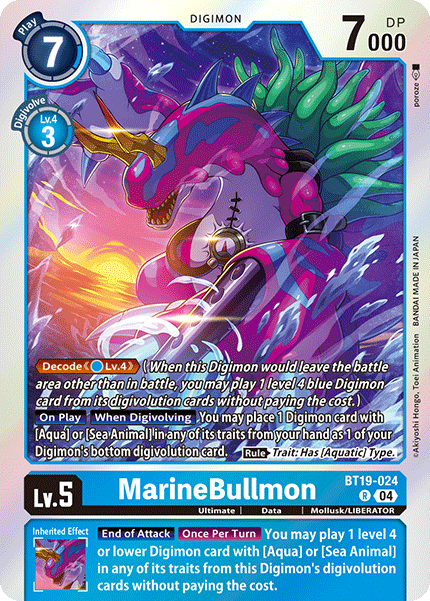 MarineBullmon, BT19-024