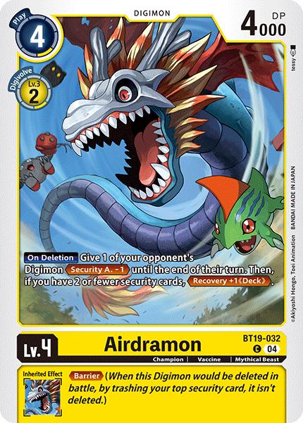 Airdramon, BT19-032