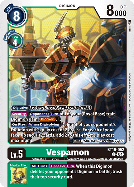 Vespamon, BT19-052