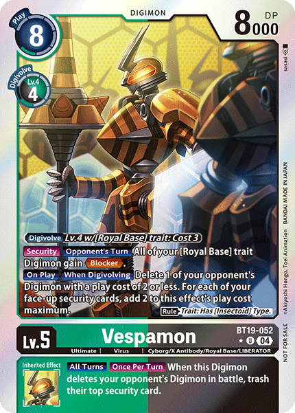 Vespamon, BT19-052-p1
