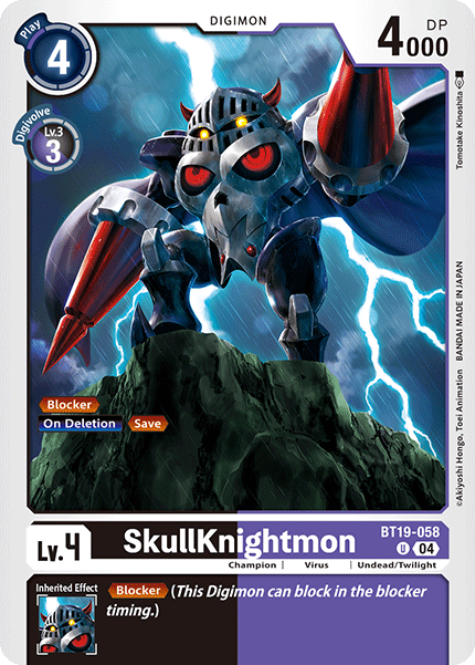 SkullKnightmon, BT19-058