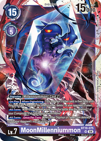 MoonMillenniummon, BT19-075