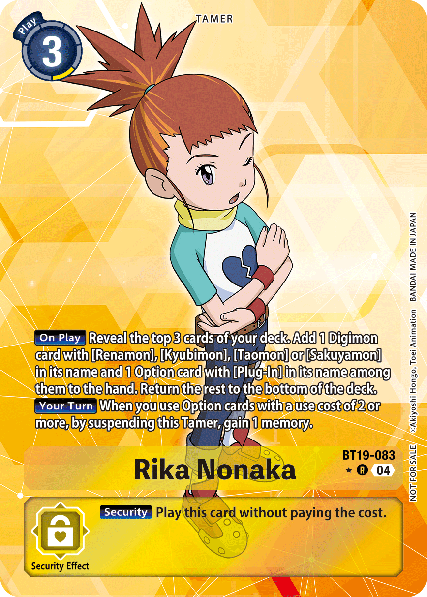 Rika Nonaka, BT19-083-p1