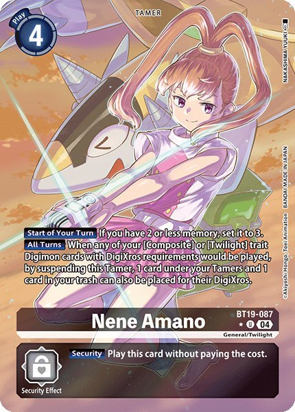 Nene Amano, BT19-087-p1