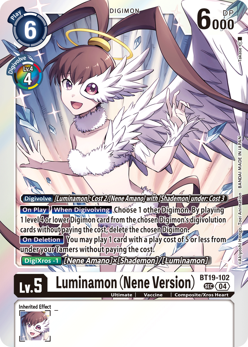 Luminamon (Nene Version), BT19-102