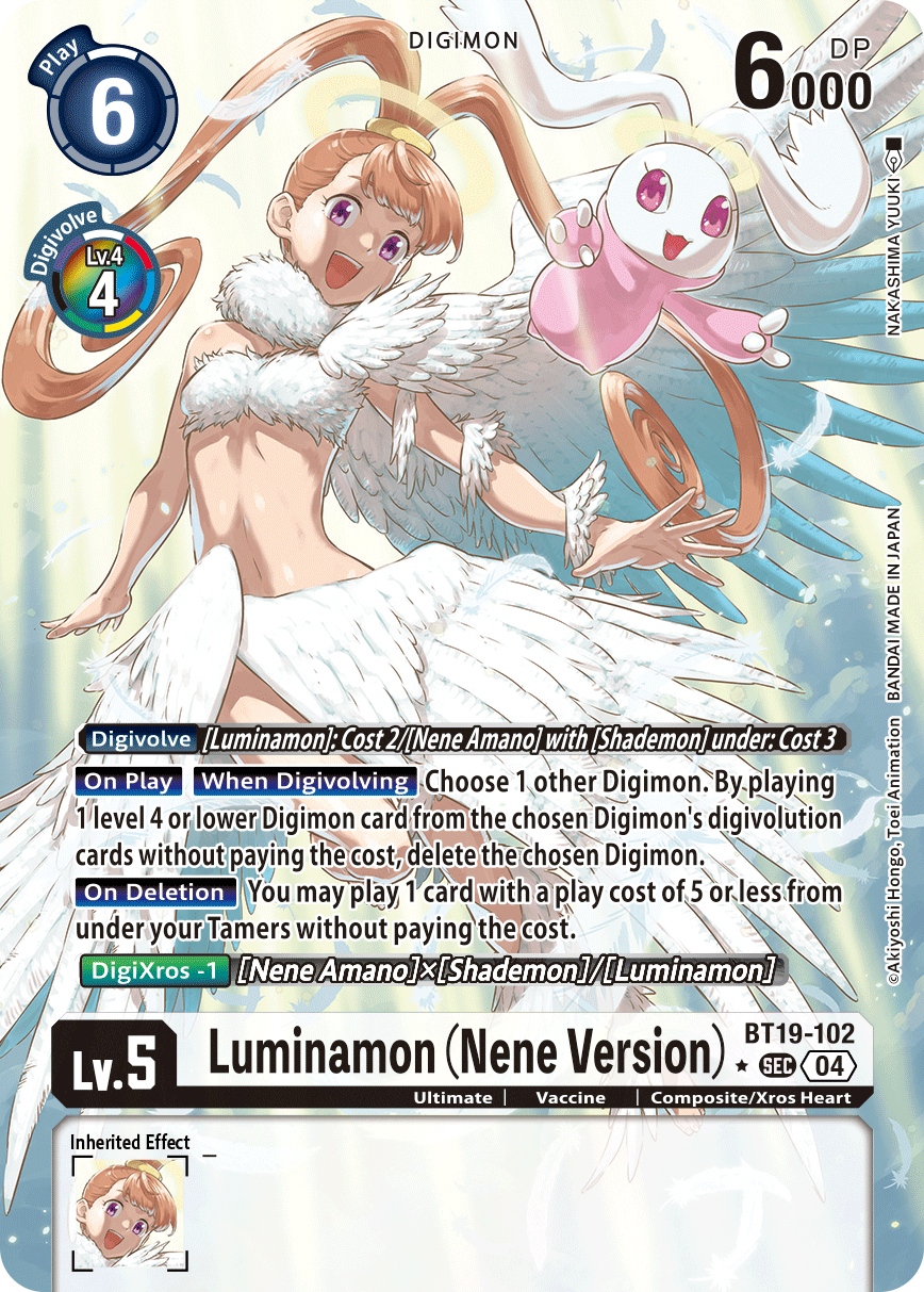 Luminamon (Nene Version), BT19-102-p1
