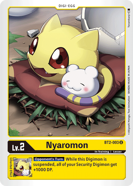 Nyaromon, BT2-003