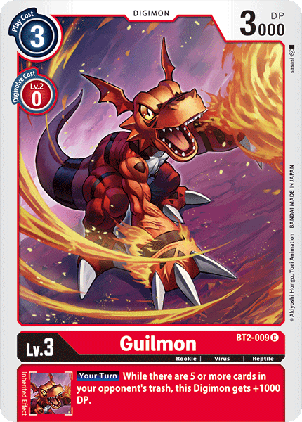 Guilmon, BT2-009