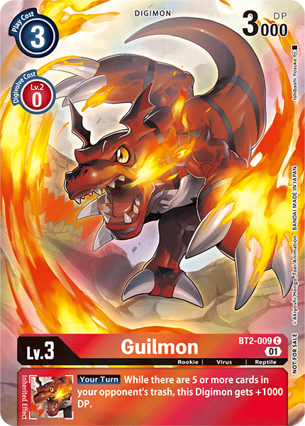 Guilmon, BT2-009-p2