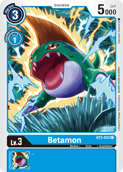 Betamon, BT2-022
