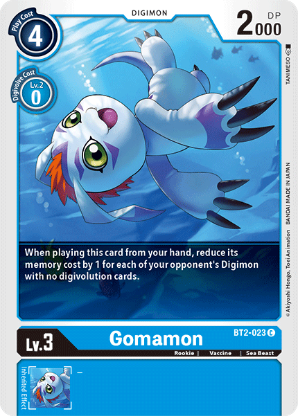 Gomamon, BT2-023