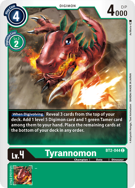 Tyrannomon, BT2-044