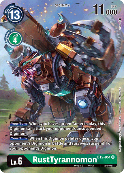 RustTyrannomon, BT2-051-p2